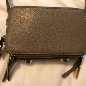 G.I.L.I Micro Mini Pebble Cross Body bag with Dust bag